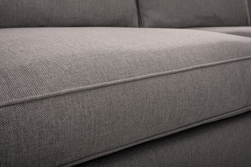 Duży Narożnik do salonu CORBLACK 314 cm, Rogówka