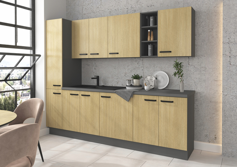 Szafka kuchenna SCANDI 60 LO-215 2F JODEŁKA SCANDI/ANTRACYT