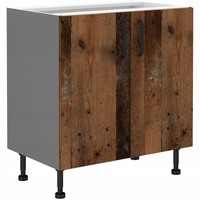 Szafka kuchenna dolna OLD STYLE 80 D 2F BB OLD STYLE WOOD/ANTRACYT