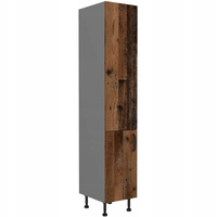 Szafka kuchenna słupek OLD STYLE 40 DK-215 2F OLD STYLE WOOD/ANTRACYT