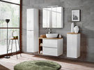 Szafka łazienkowa pod blat 20cm, Meble łazienkowe CAPRI 810 Dąb Craft Złoty