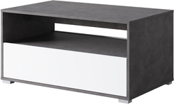 Stolik kawowy NAIROBI II Matera / Biały