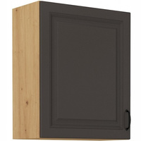 Szafka kuchenna górna STILO 60 G-72 1F GRAFIT MAT/DĄB ARTISAN
