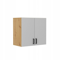 Szafka górna biurowa MALTA 104 2F Jasny Szary / Dąb Artisan