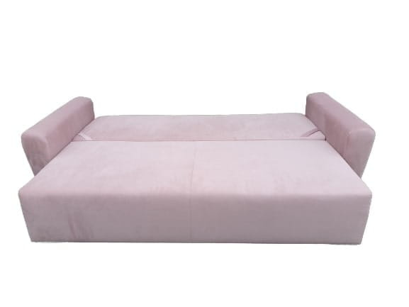 Sofa rozkładana NINA 224 cm, Kanapa z funkcją spania, Pojemnik