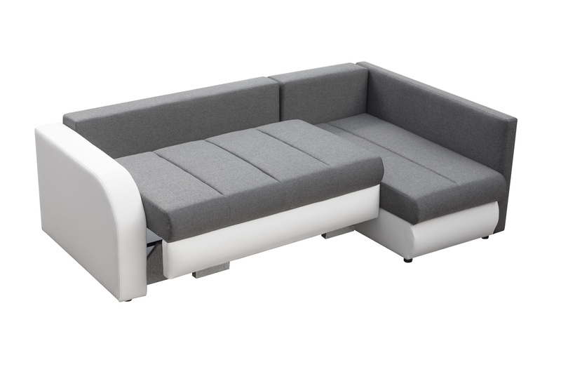 Narożnik z funkcją spania R-CITY 232 cm, Rozkładany, Rogówka