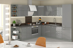 Front do zmywarki GREY ZM 713 x 446 SZARY POŁYSK / SZARY PLATYNOWY
