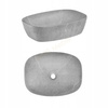 Meble łazienkowe SANTA FE BLACK 140, 2xUmywalka, 2xLustro, 2xLampa LED