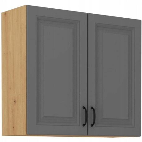 Meble kuchenne STILO DUSTGREY/DĄB ARTISAN zestaw narożny kuchnia szafki