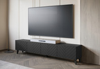Szafka RTV PHUKET 190 Czarny Grafit Romby