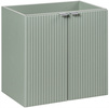 Zestaw meblowy 120cm blat umywalki Meble łazienkowe LINE REED GREEN Zielony