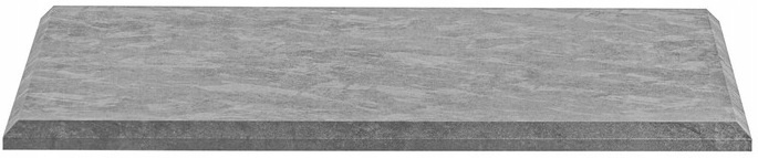 Blat łazienkowy 60cm, Meble łazienkowe Jasny Beton