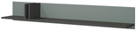 Półka ALSY 14 150cm, Meble Pokojowe ALSY Antracyt / Dąb Olejowany
