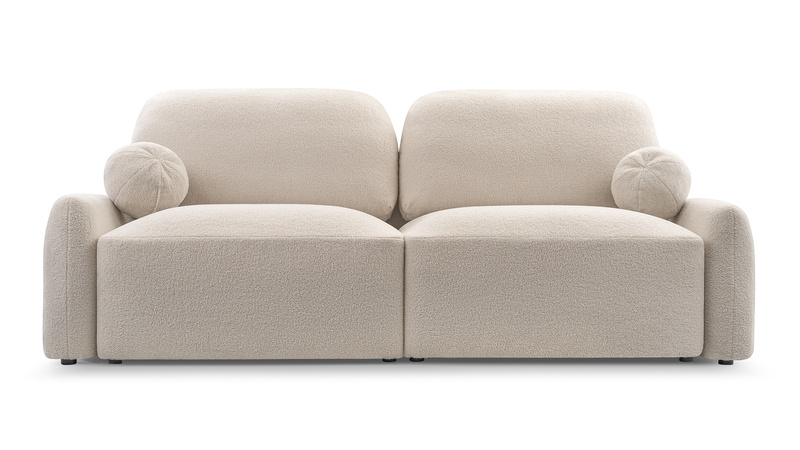 Kanapa Rozkładana, Sofa z funkcją spania SEVILLA 232 cm, Pokrowiec