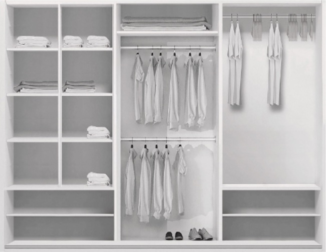 Szafa przesuwna A31 278 / 215 / 62 duże lustro, różne kolory i rozmiary