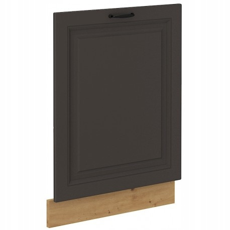 Front do zmywarki STILO ZM 713x596 GRAFIT MAT/DĄB ARTISAN