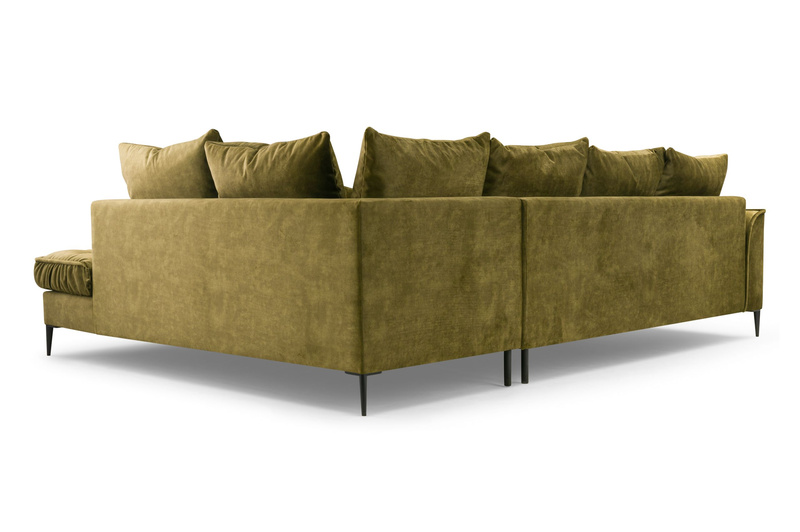 Nowoczesny Narożnik do salonu LENA 306 cm, Rogówka, Sprężyny, Silikon