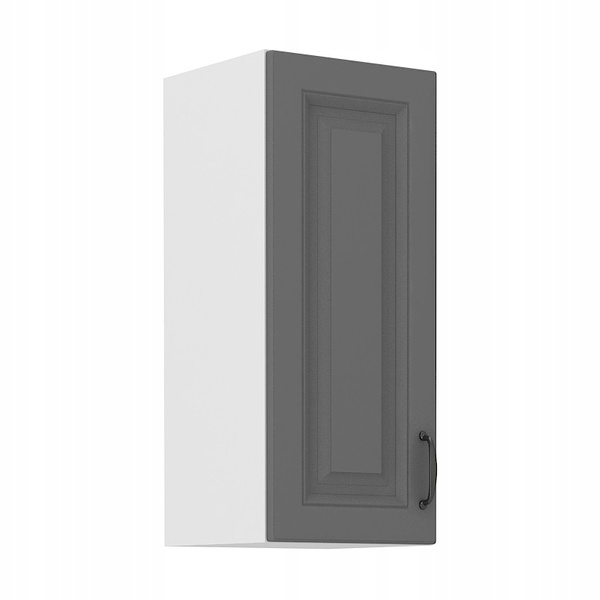 Szafka kuchenna górna STILO 30 G-72 1F DUSTGREY/BIAŁY MAT