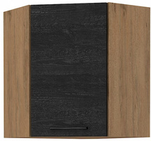 Szafka kuchenna górna VIGO 60x60 GN-72 (45°) 1F DARK WOOD / DĄB LANCELOT