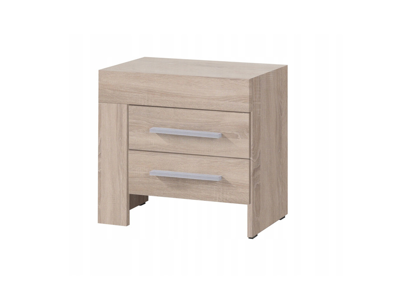 Szafka nocna CEZAR 21L, Stolik nocny 50cm, Meble do Salonu CEZAR Dąb Sonoma