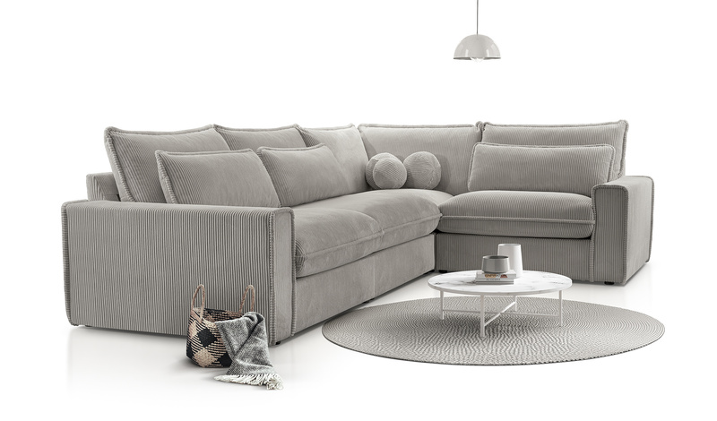 Narożnik CECYLIA 309 cm, Narożnik Modułowy, Wygodny, Do Salonu