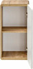 Szafka łazienkowa 35cm 810, Meble łazienkowe ARUBA Dąb Craft / Biały Połysk