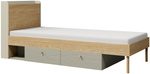 Łóżko YUKI 13 L/P 90x200cm, Meble Młodzieżowe EUKALIPTUS