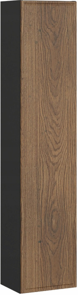 Zestaw mebli 60cm, blat, słupek, Meble łazienkowe TALIA Dąb Casella/Czarny