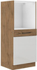 Szafka kuchenna VIGO 60 DP-145 1F BB DARK WOOD / DĄB LANCELOT