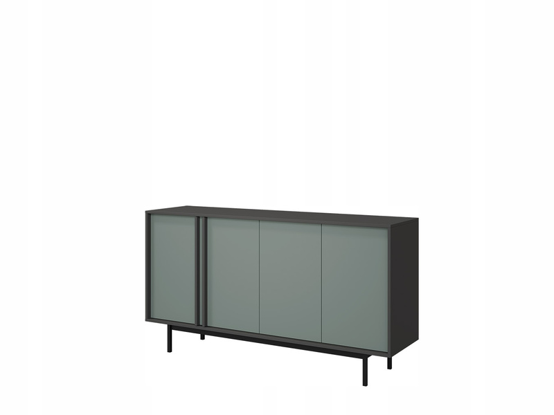 Meble ALSY, Zestaw nr 1, Meble do Salonu ALSY Antracyt / Aloes