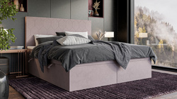 Łóżko Tapicerowane Kontynentalne PILATO 120x200 cm