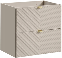 Szafka pod umywalkę 60cm, dwie szuflady, Meble łazienkowe VIVA Kaszmir