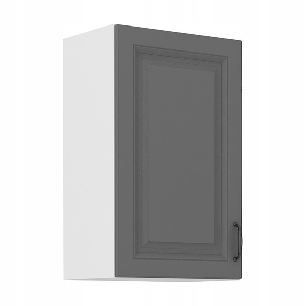 Szafka kuchenna górna STILO 45 G-72 1F DUSTGREY/BIAŁY MAT