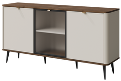 Komoda MARLY 7 160cm, Meble Pokojowe MARLY, KASZMIR / ORZECH