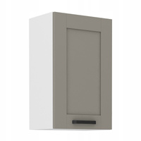 Szafka kuchenna górna LUNA 45 G-72 1F CLAY GREY / BIAŁY MAT