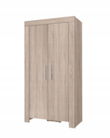 Szafa CEZAR 2, Szafa 100cm, Dwudrzwiowa, Meble do Salonu CEZAR, Dąb Sonoma