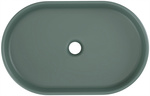 Umywalka nablatowa RIVER 2 55cm Ciemny Zielony Mat