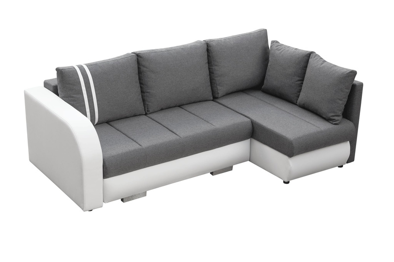 Narożnik z funkcją spania R-CITY 232 cm, Rozkładany, Rogówka