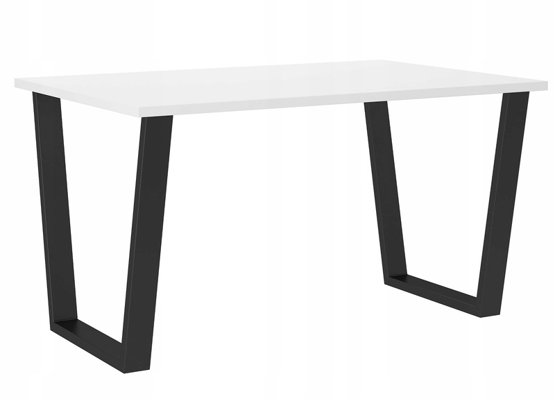 Stół loftowy do jadalni CEZAR 138x90 DĄB LANCELOT