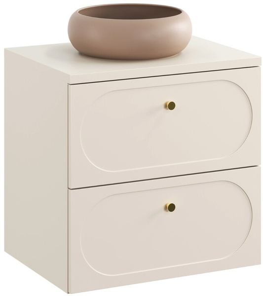 Blat łazienkowy 60cm, Meble łazienkowe Beż Piaskowy