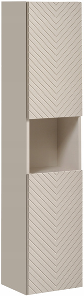 Szafka wysoka, Słupek 30cm, 2 drzwi, Meble łazienkowe VIVA Kaszmir