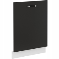 Front do zmywarki OMEGA ZM 713 x 596 BIAŁY/CZARNY