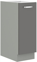 Szafka kuchenna dolna GREY 30 D CARGO BB SZARY POŁYSK / SZARY PLATYNOWY
