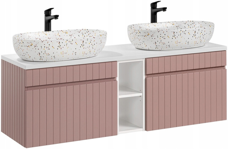 Blat łazienkowy 140cm, Meble łazienkowe BIAŁY