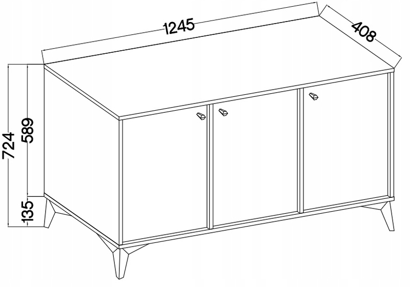 Komoda 813 TOKYO 1 Eucaliptus