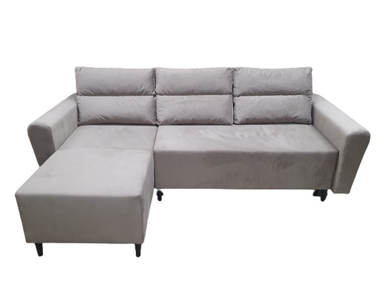 Narożnik z funkcją spania TOKIO 240cm, Rozkładany, Pojemnik, Rogówka