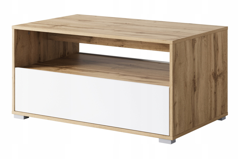 Stolik kawowy NAIROBI II Dąb Wotan / Biały