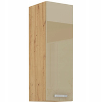 Szafka kuchenna górna ARTISAN 30 G-90 1F CAPPUCCINO POŁYSK / DĄB ARTISAN