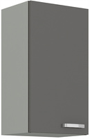 Szafka kuchenna górna GREY 40 G-72 1F SZARY POŁYSK / SZARY PLATYNOWY