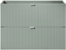 Szafka pod umywalkę 80cm szuflady, Meble łazienkowe LINE REED GREEN Zielony